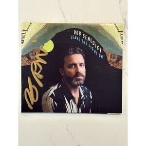 Rob Benedict - Leave The Light On Signed / Autographed Cd